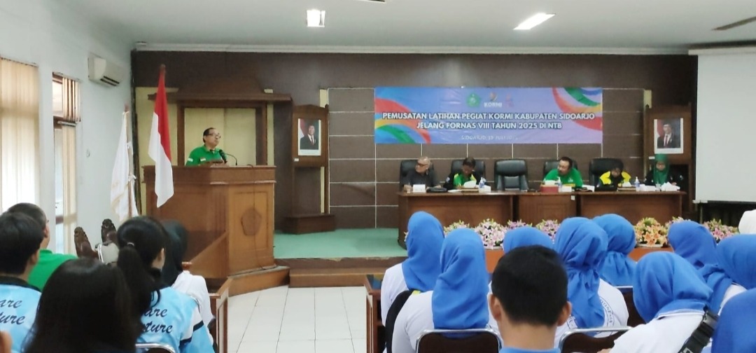 Mantapkan Langkah Menuju FORNAS VIII 2025 NTB, KORMI Sidoarjo Gelar Pemusatan Latihan dan Pembekalan Kontingen