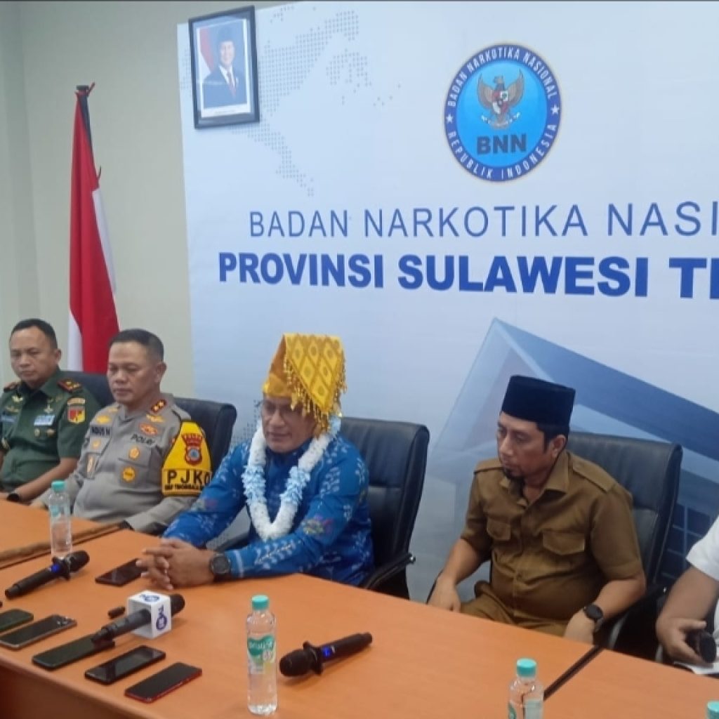 Komjen Marthinus Resmikan Kantor BNNP Sulteng, Siap Perangi Narkoba