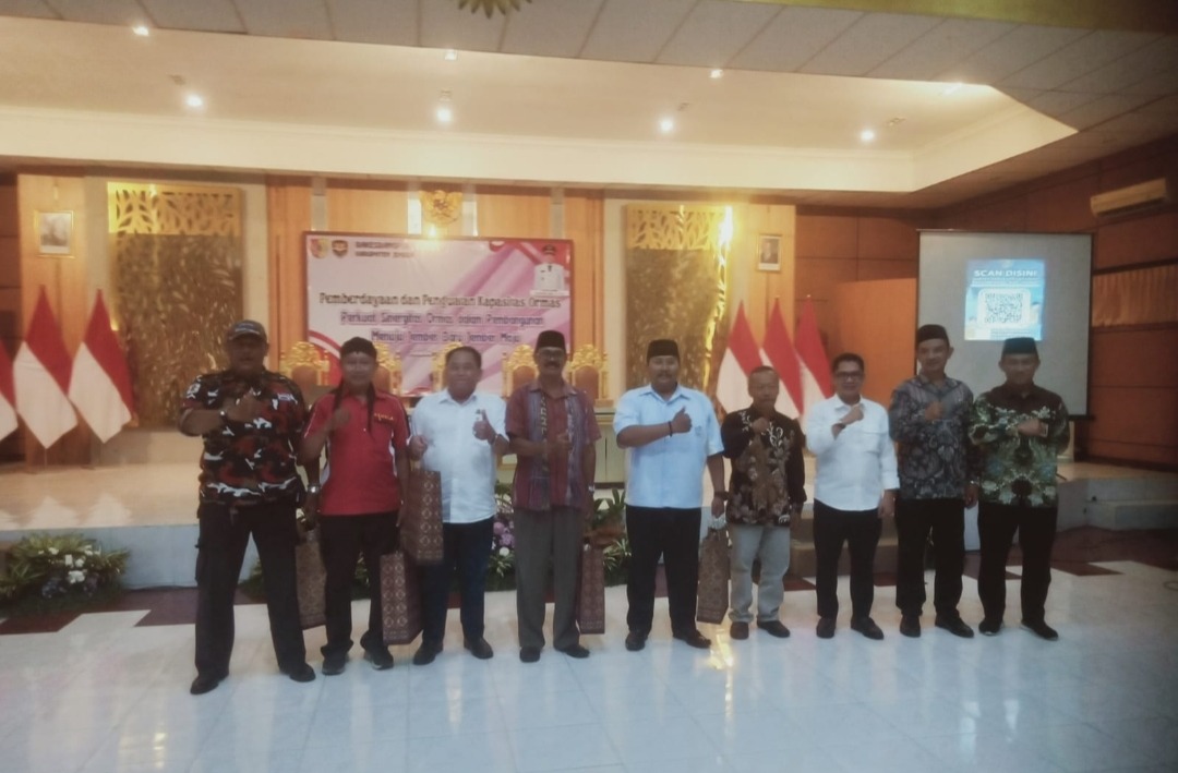 Bakesbangpol Jember Sarasehan Dengan Ormas,TP3D : Ormas Punya Potensi Mitra Dalam Membangun