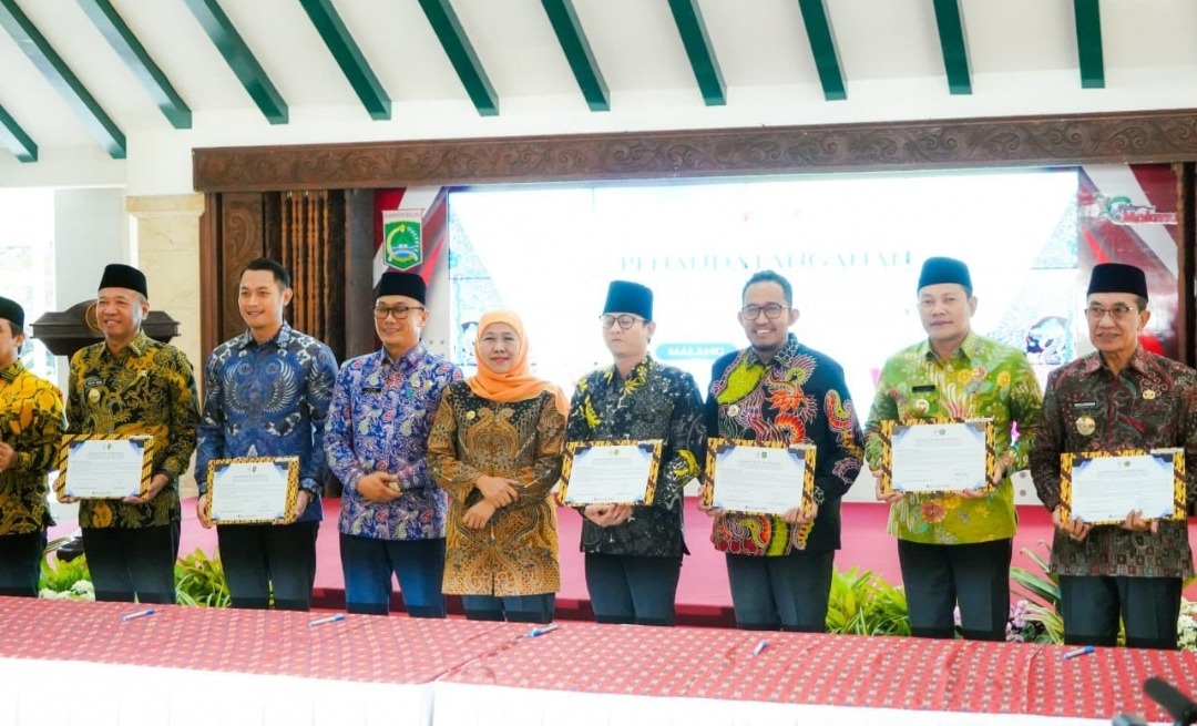 Pemkab Sidoarjo dan Enam Kabupaten Lainya MoU Bendungan Bening