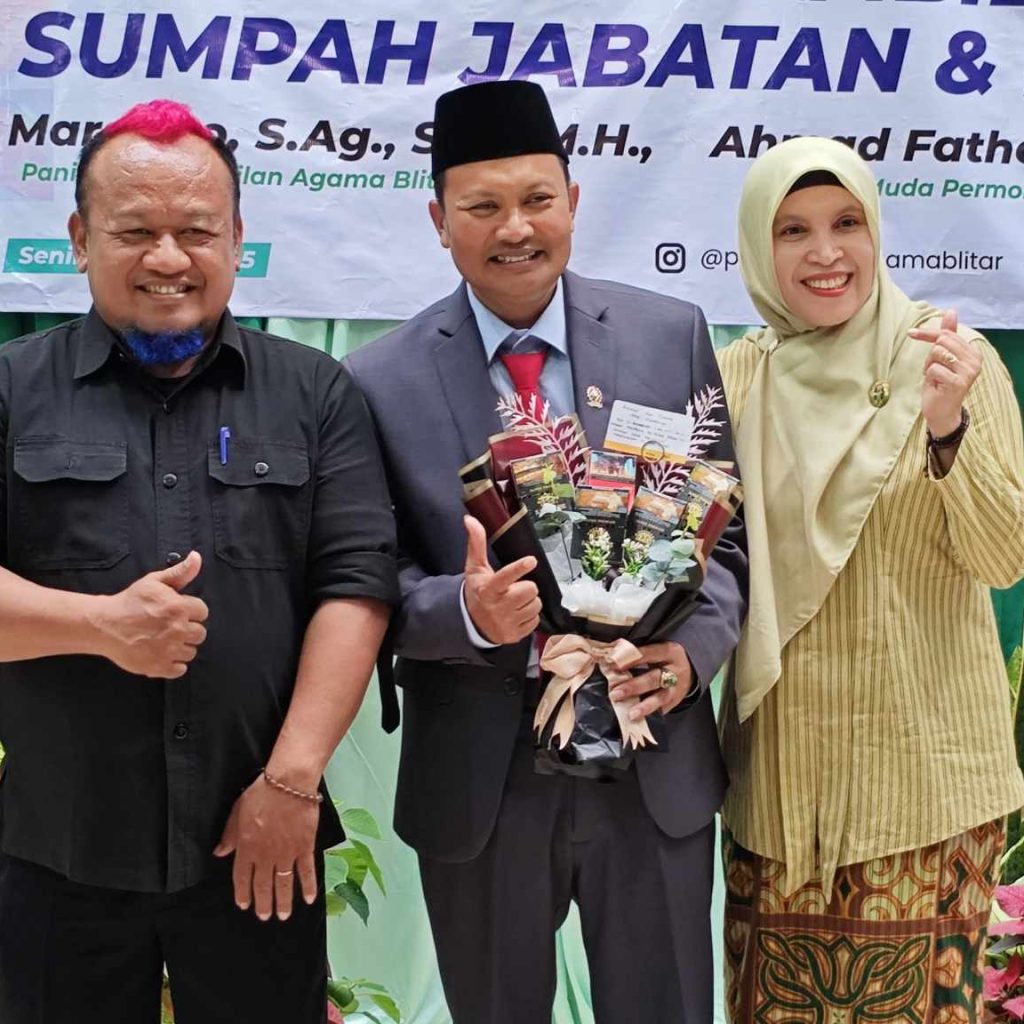 Ketua Ormas RaDja Ucapkan Selamat kepada Margono Sebagai Panitera Pengadilan Agama Blitar