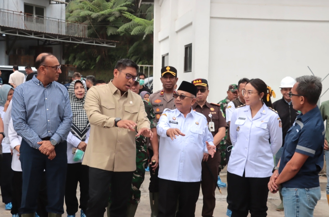 Kunjungi Blitar, Wakil Menteri Pertanian RI Resmikan Instalasi Biogas di PT Greenfields Indonesia Dairy Farm 2