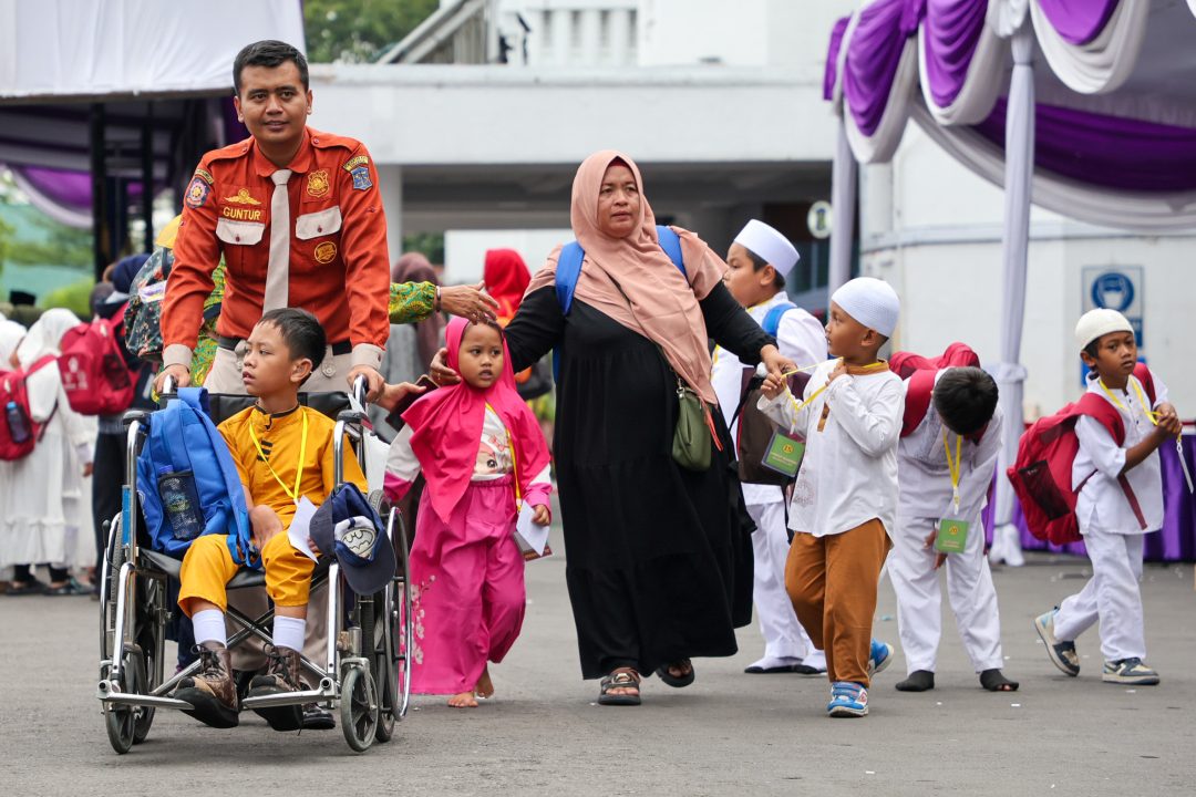 GOW Surabaya Menyemai Cinta di Bulan Asyura Bersama Anak Yatim