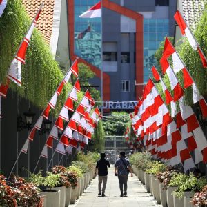 HUT ke-80 RI, Warga Surabaya Diminta Kibarkan Bendera Merah Putih Mulai 1-31 Agustus