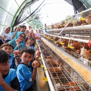 HAN 2025, Anak-anak Surabaya Belajar Sambil Berwisata di Mini Agrowisata