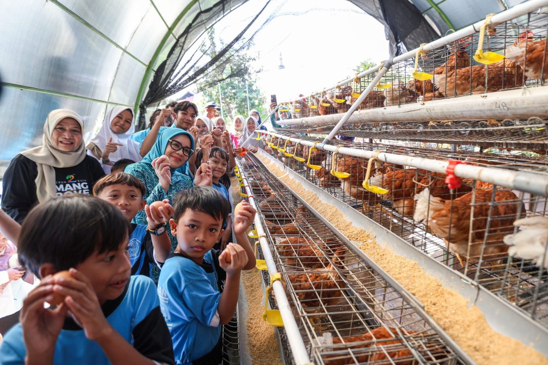 HAN 2025, Anak-anak Surabaya Belajar Sambil Berwisata di Mini Agrowisata