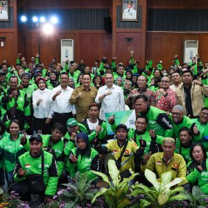 15.350 Pengemudi Ojol Surabaya Dapat Bantuan BPJS Ketenagakerjaan