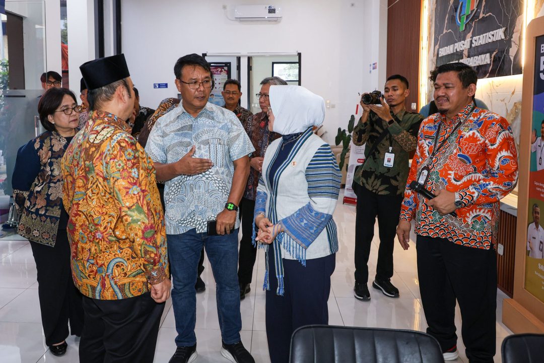 Jadi Kota Percontohan Pembaruan DTSN, Surabaya – BPS Kolaborasi Pemadanan Data Tunggal