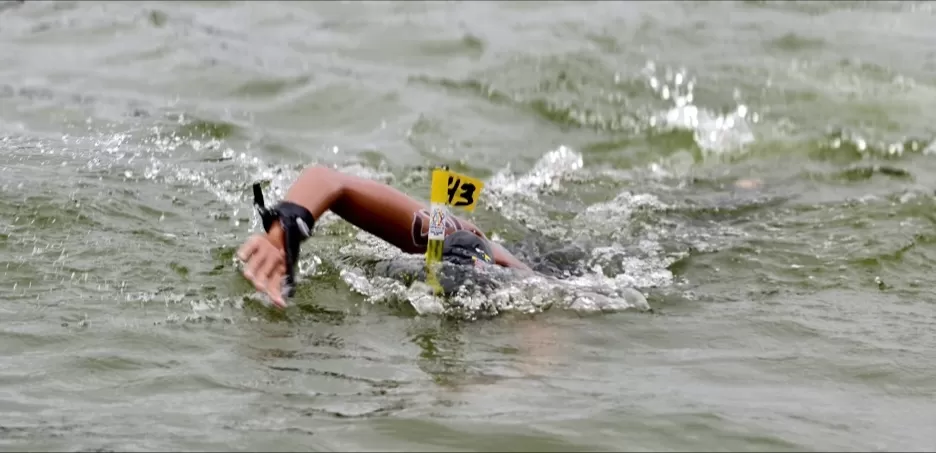 Pertama di Indonesia, Finswimming Open Water Gunakan Gelang RFID di Porprov IX Jatim