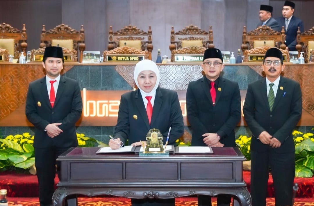 Raperda RPJMD 2024-2029 Disahkan, Sinergitas Eksekutif-Legislatif Wujudkan Kesejahteraan Masyarakat Jatim
