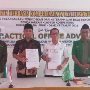 GP Ansor Jember Teken MoU dengan UPT BLK