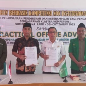 GP Ansor Jember Teken MoU dengan UPT BLK