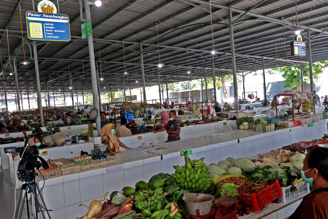 Pasar Nambangan Resmi Kantongi Sertifikat SNI Kategori Pasar Rakyat