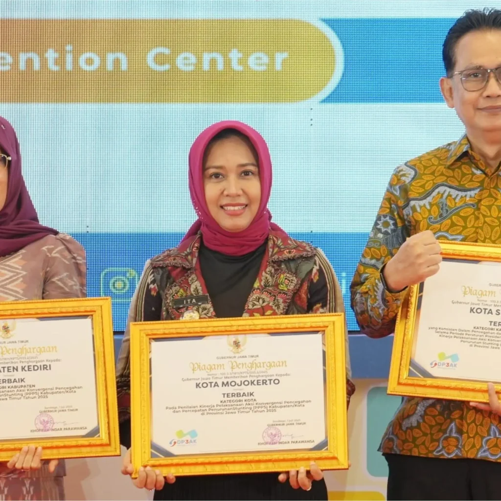 Kota Mojokerto Raih Predikat Terbaik Pertama Penanganan Stunting se-Jatim