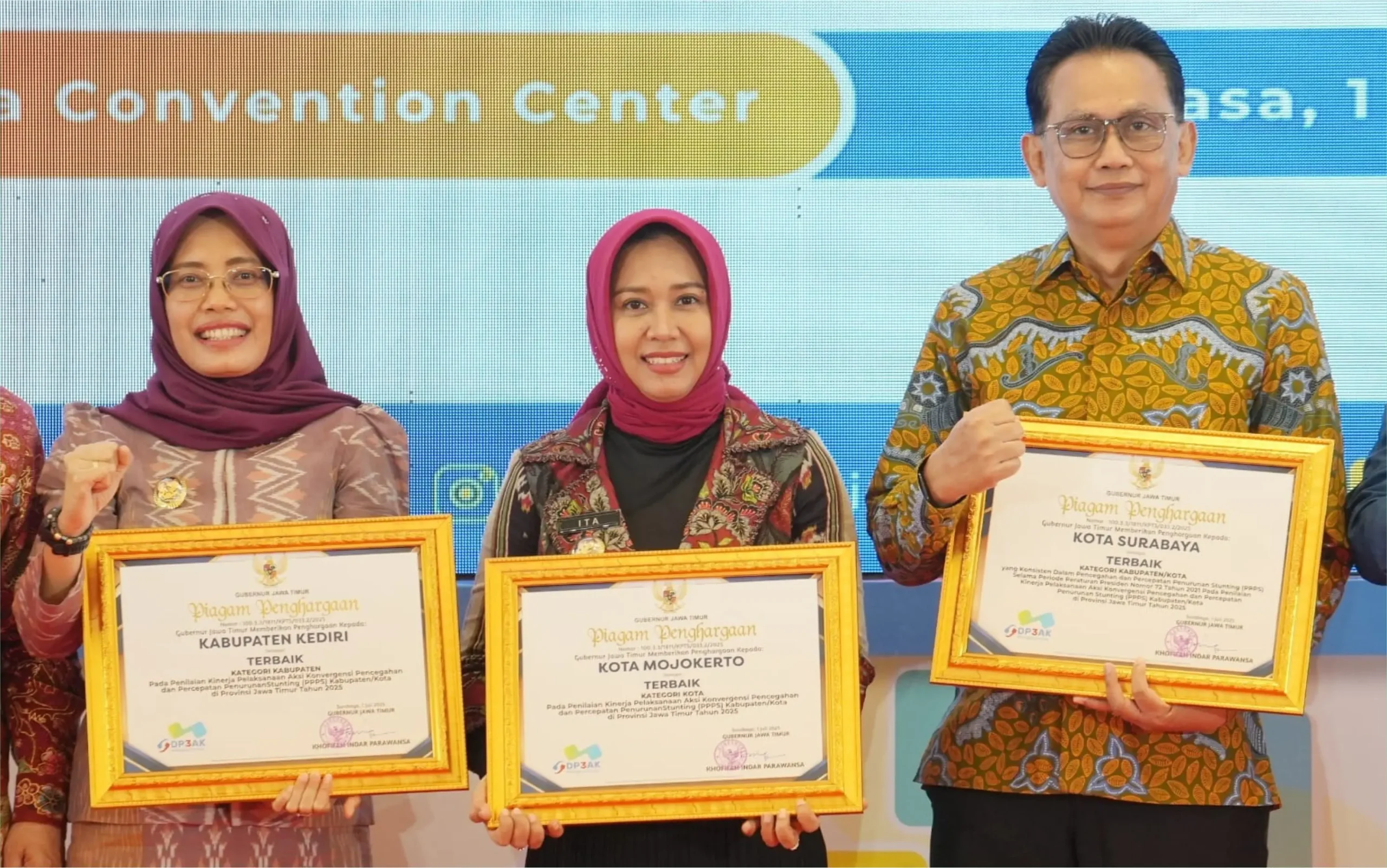 Kota Mojokerto Raih Predikat Terbaik Pertama Penanganan Stunting se-Jatim