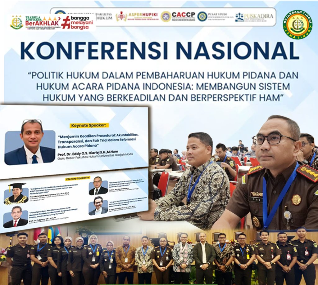 UNAIR Gelar Konferensi Nasional Politik Hukum: Bahas Pembaruan KUHP dan KUHAP Berperspektif HAM