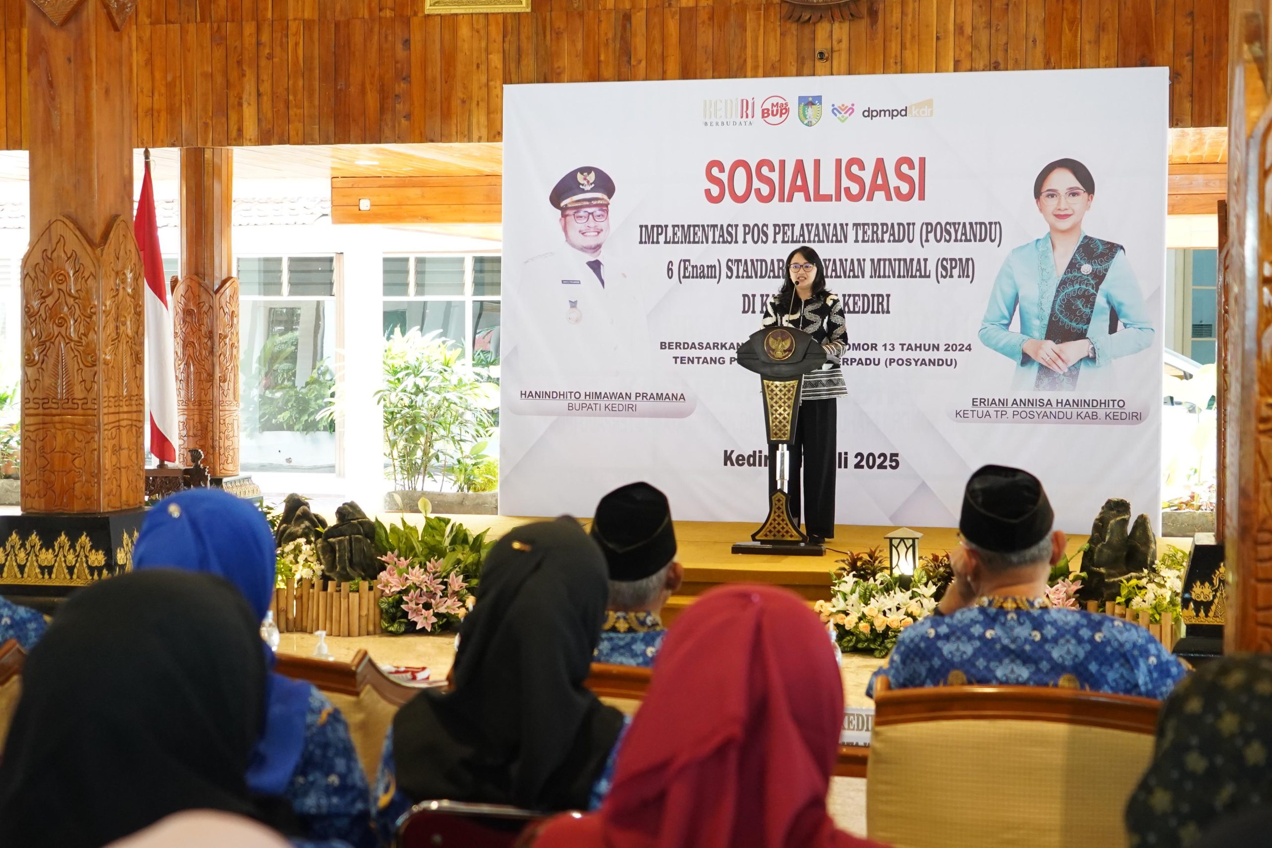 Mbak Cicha Dorong 1.743 Posyandu Kediri Terapkan 6 Standar Layanan Minimal