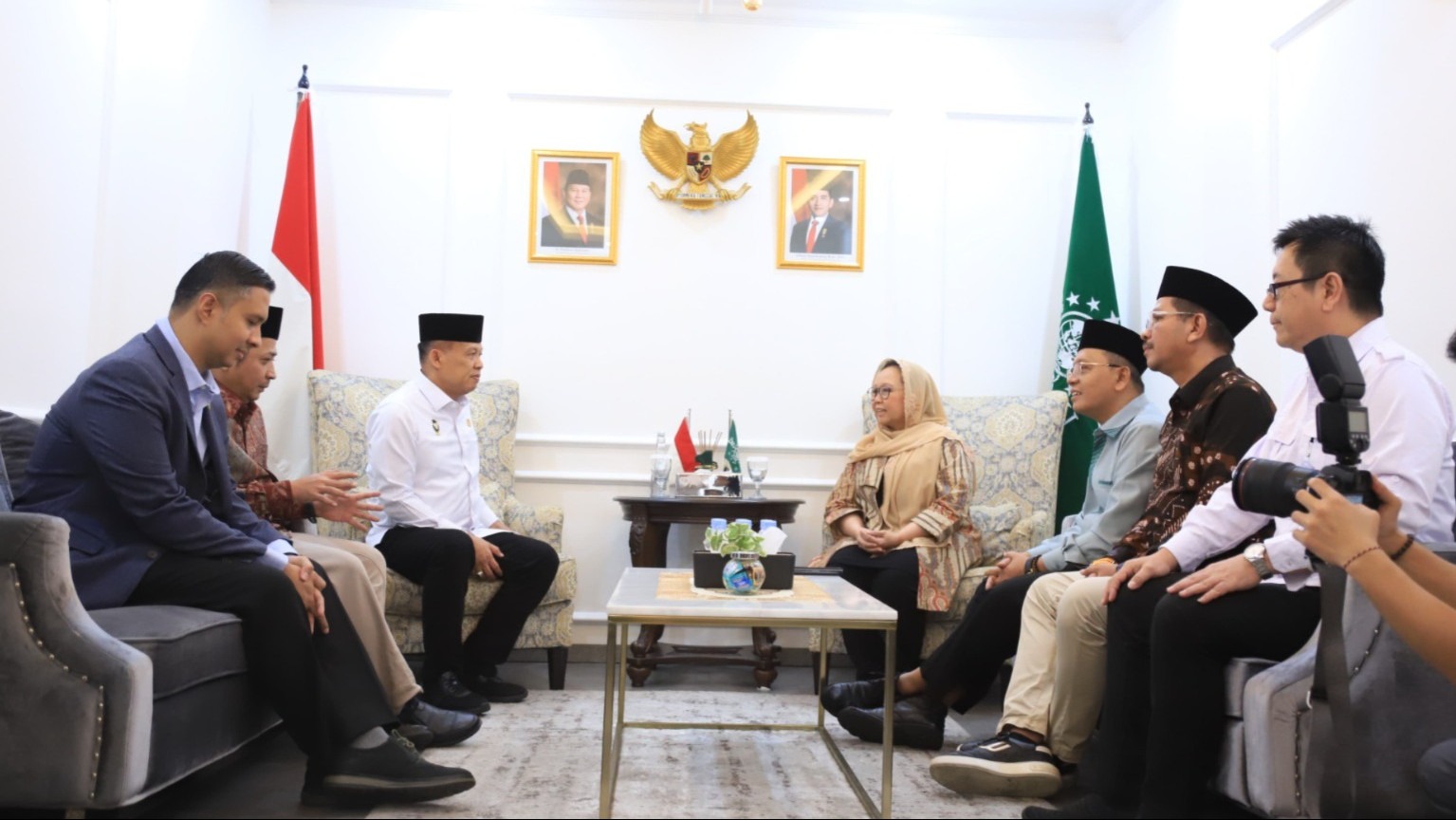 Kemenag, Kemenko Polhukam, dan PBNU Jalin Sinergi Perkuat Program Moderasi Beragama