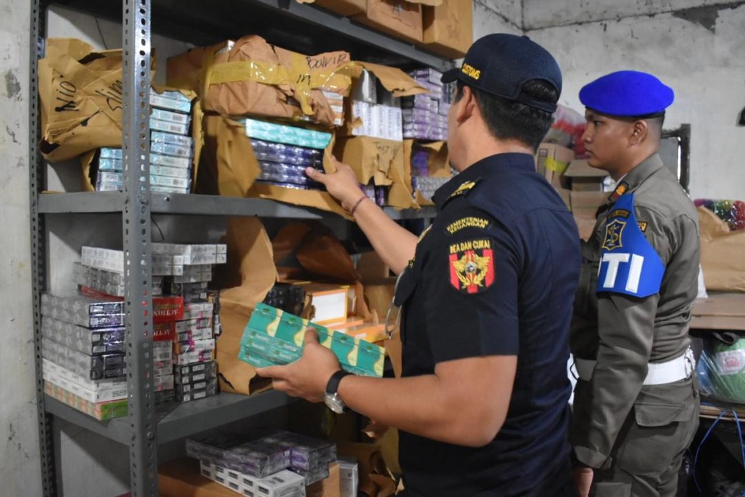 Opsgab Surabaya Amankan Rokok Tanpa Cukai Senilai Rp750 Juta