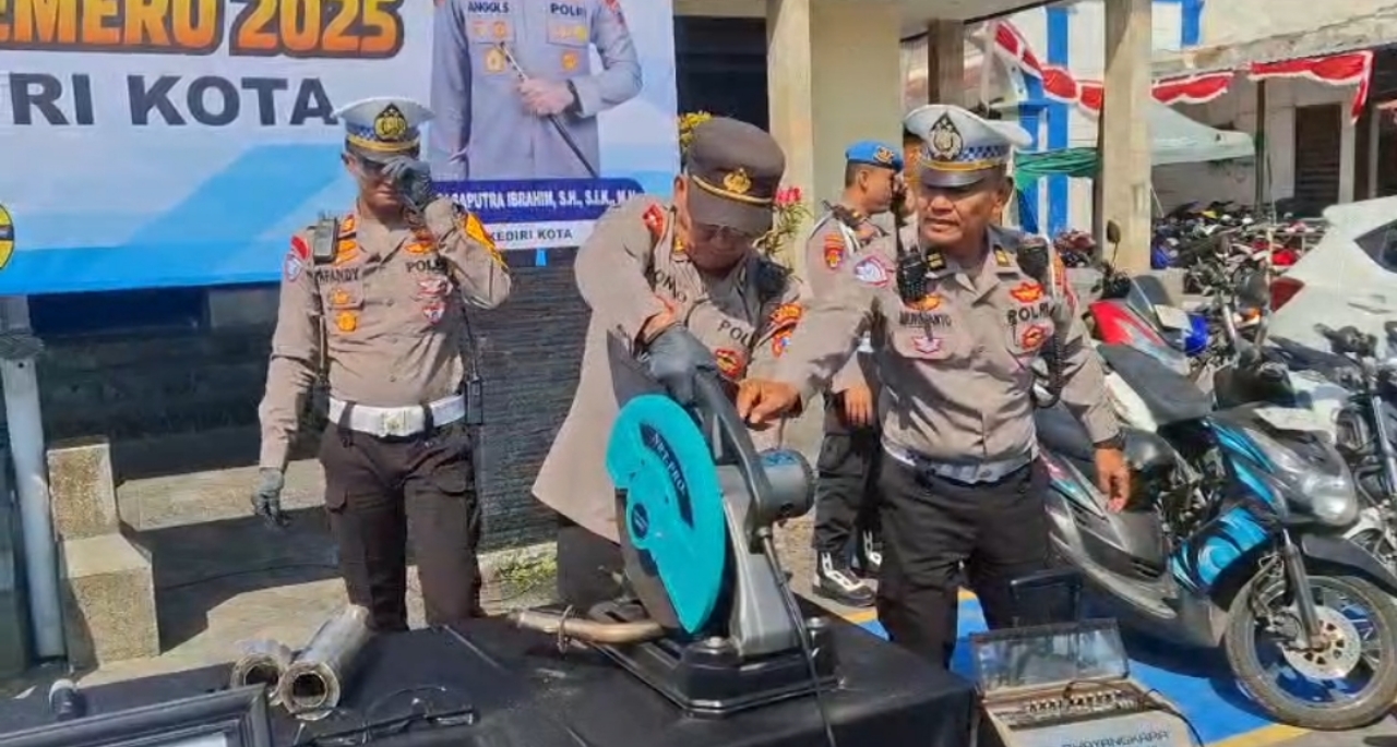 Pelanggaran Lalu Lintas di Kota Kediri Naik 132 Persen, Tapi Kecelakaan Justru Turun