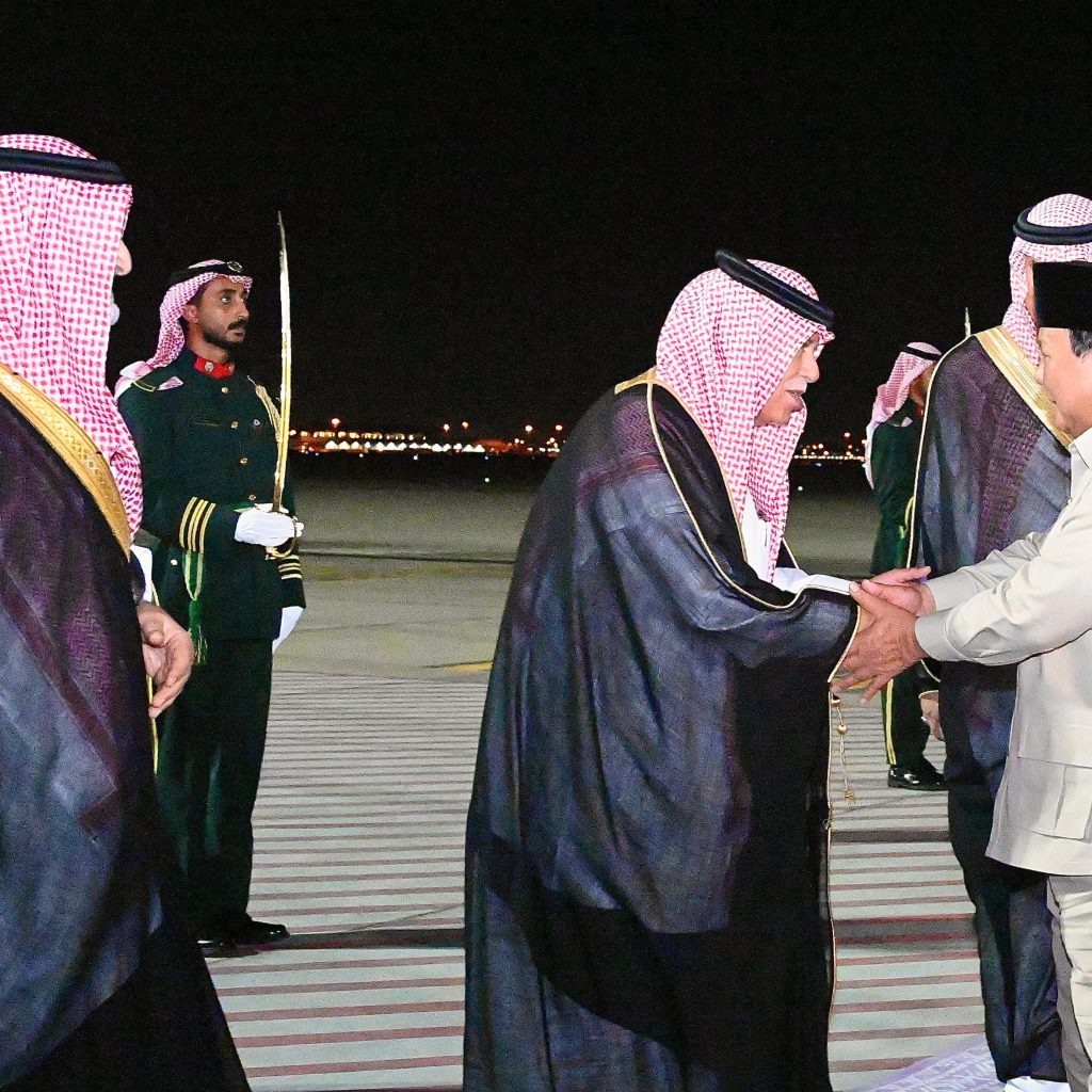 Tiba di Jeddah, Presiden Prabowo akan Bertemu Putra Mahkota/Perdana Menteri Arab Saudi