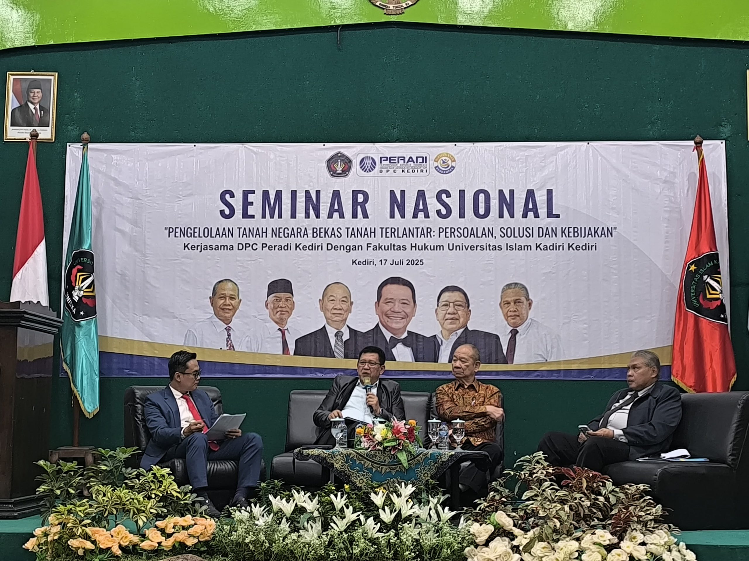 UNISKA Kediri Kupas Masalah Tanah Negara Terlantar dalam Seminar Nasional