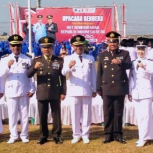 Pimpin Upacara HUT ke-80 RI, Camat Talun Blitar: Kemerdekaan Ini Adalah Amanah yang Harus Kita Jaga