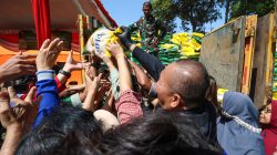 GPM Serentak di Surabaya Distribusikan 10 Ton Beras, Kata Gubernur Khofifah…