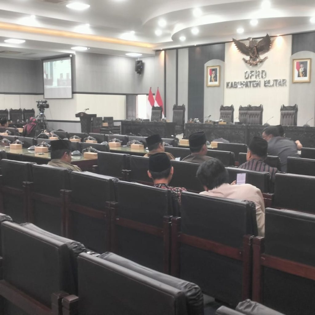 Hubungan Legislatif dan Eksekuti Buruk, Diproyeksi Pembangunan Kabupaten Blitar Macet