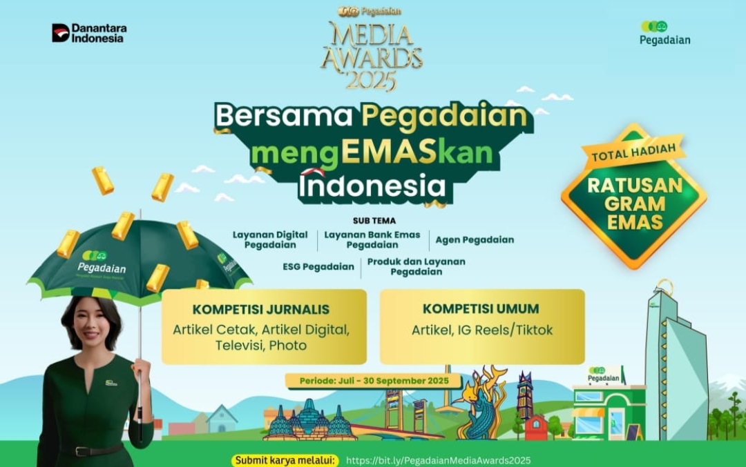 Cetak Laba 3,58 T di Semester I / 2025, Pegadaian Tegaskan Peran Untuk Terus MengEMASkan Indonesia