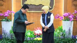Erick Thohir Apresiasi Dukungan Gubernur Khofifah untuk PSSI dan Sepak Bola Daerah