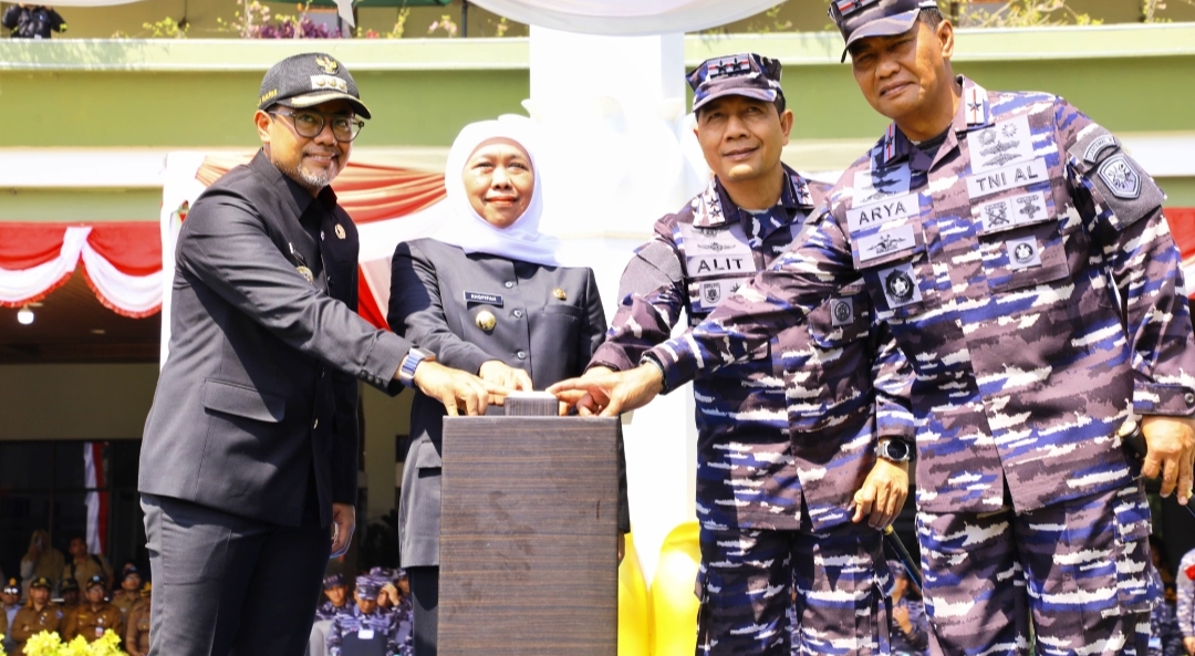 Selaras Gagasan Presiden, Pemprov Jatim Gandeng Lantamal V Renov 8.027 Unit Rutilahu