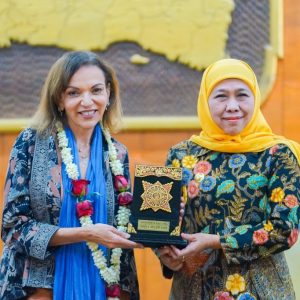Gubernur Khofifah Gandeng Australia Perkuat Kerjasama Manajemen Koperasi-UKM, Supply Chain dan Ketahanan Pangan Jatim