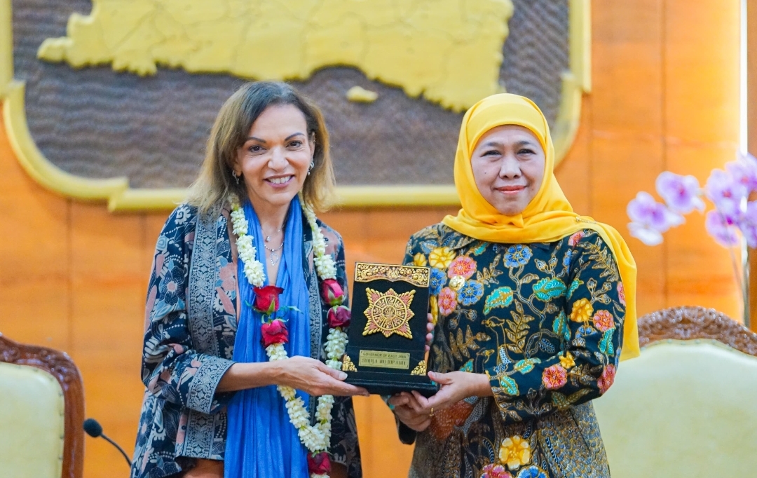 Gubernur Khofifah Gandeng Australia Perkuat Kerjasama Manajemen Koperasi-UKM, Supply Chain dan Ketahanan Pangan Jatim