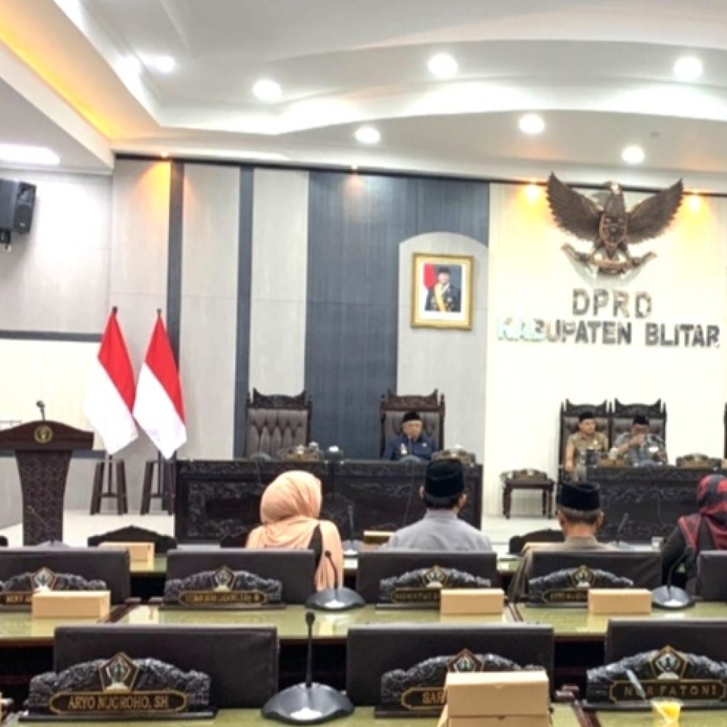 Diduga Kecewa, Sebagian Besar Anggota DPRD Boikot Sidang Paripurna Penyampaian KUA-PPS Bupati Blitar