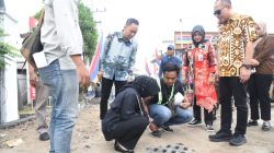 Wabub Mimik Idayana Tinjau Betonisasi Gedangan-Betro