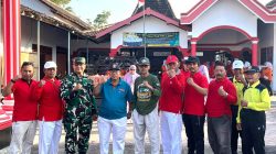 Kemeriahan Warga Karanggondang Blitar Meriahkan HUT RI ke-80 dengan Senam Tera Indonesia