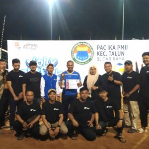 PAC IKA PMII Talun Blitar Sukses Gelar Turnamen Bola Voli Antar Club