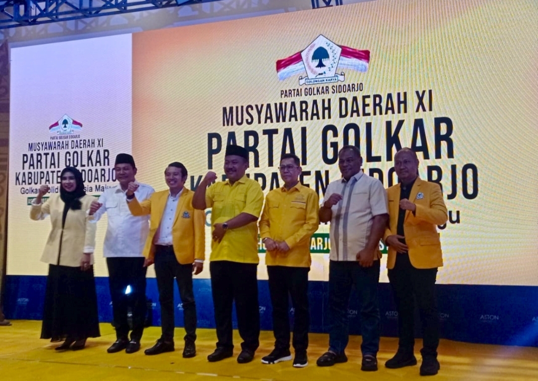 Lagi, Adam Rusydi Pimpin Golkar Sidoarjo