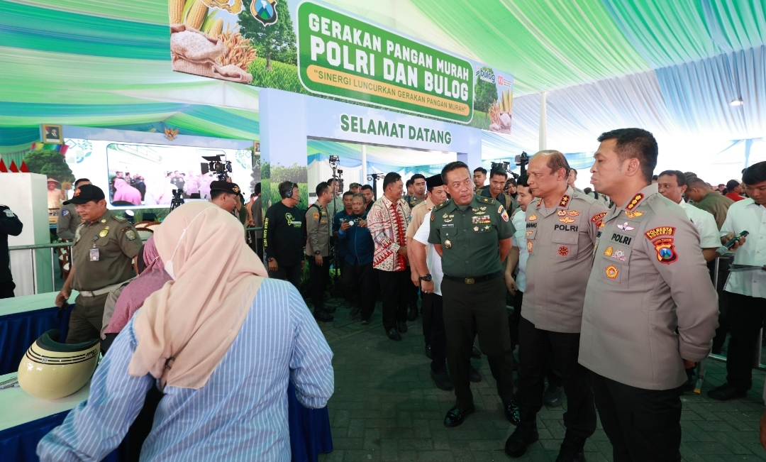 Kapolri Jendral Listyo Sigit Launching Gerakan Pangan Murah