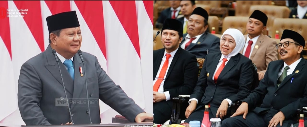 Ini Respon Khofifah Soal Pidato Presiden Prabowo Tentang Indonesia Incorporated
