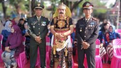 Upacara HUT Ke 80 RI, Camat Kedunggalar Ngawi Tampil Nuansa Budaya Nusantara