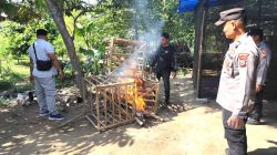 Digerebek Polisi, Pelaku Sabung Ayam di Blitar Lari Terbirit-birit