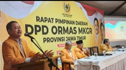 Ormas MKGR Se Jatim Deklarasi Dukungan Adies Kadir Sebagai Ketua Umum DPP Ormas MKGR 
