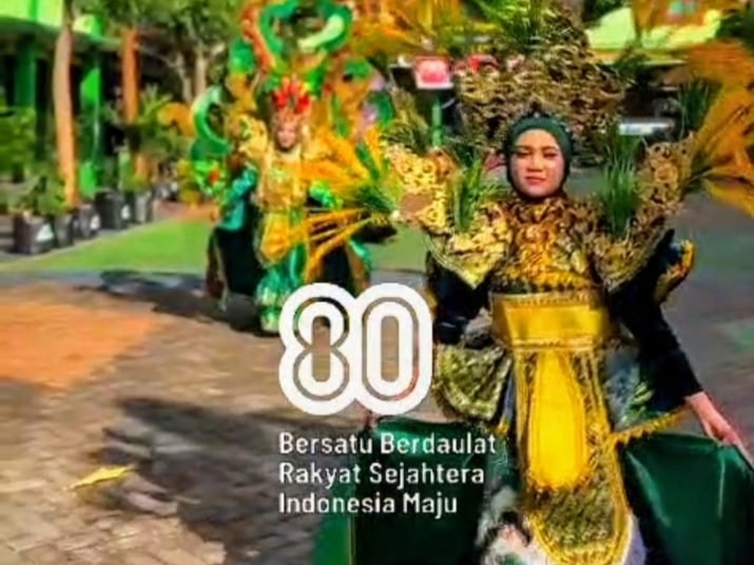 SMPN 1 Jogorogo Sabet Juara 1 Lomba Karnaval Budaya 2025