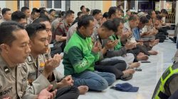 Polres Sidoarjo Gelar Doa Bersama untuk Ojek (alm) Affan