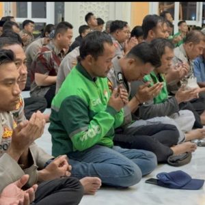 Polres Sidoarjo Gelar Doa Bersama untuk Ojek (alm) Affan