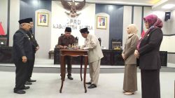 Legislatif dan Eksekutif Kabupaten Blitar Tandatangani Nota Kesepakatan Perubahan KUA-PPAS Tahun 2025