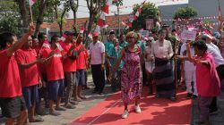 Ratusan ODGJ Liponsos Surabaya Meriahkan Dirgahayu RI