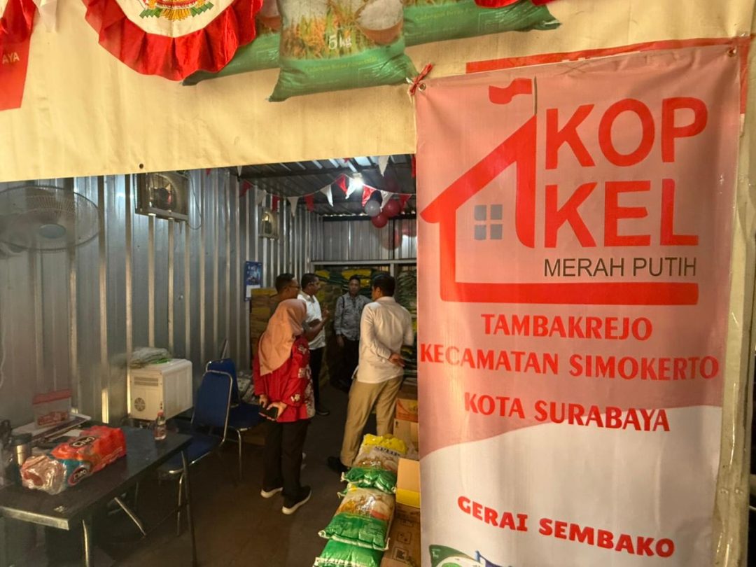 Koperasi Merah Putih Surabaya Diluncurkan Serentak September 2025